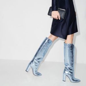 Paris Texas metallic boots